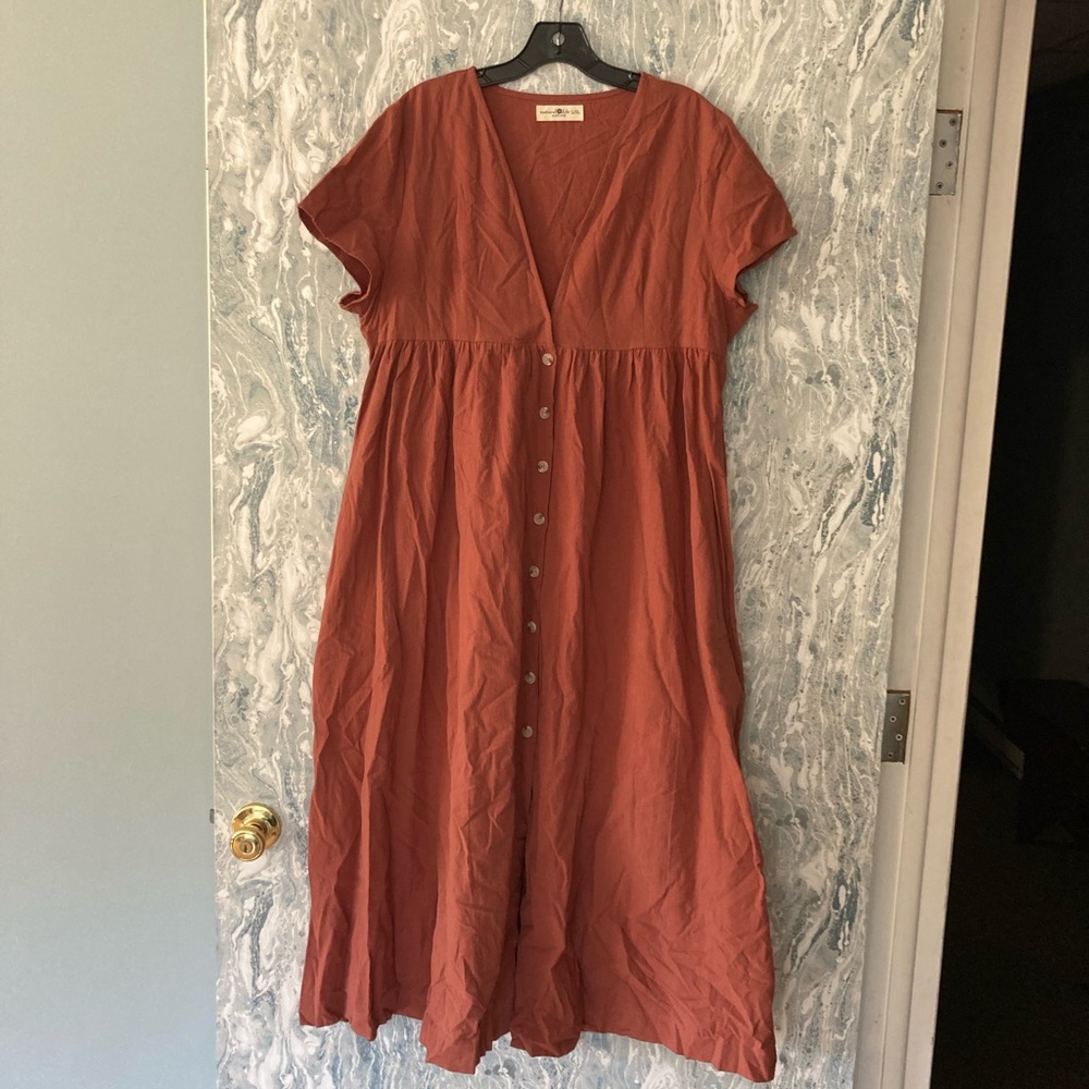 Natural Life Rust Dress